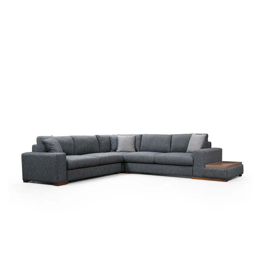Loop Ecksofa in Anthrazit, 323x282 cm - ZEN ZONE Furniture