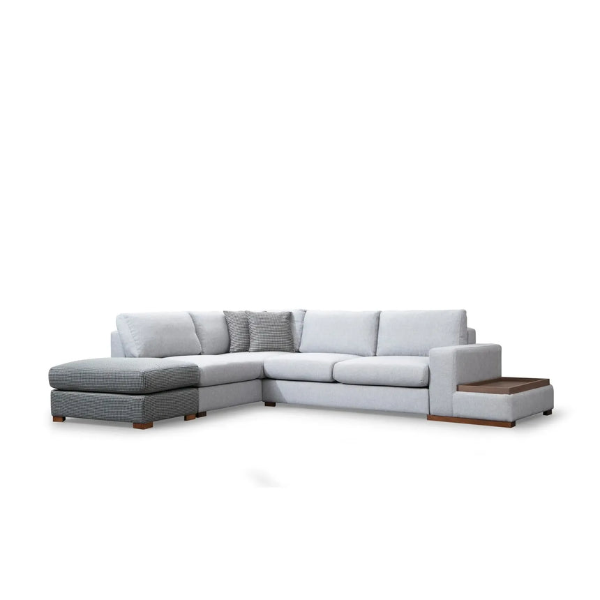 Loop Ecksofa in Grau und Hellgrau, 308x246 cm - ZEN ZONE Furniture