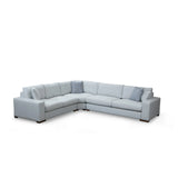 Loop Ecksofa in Weiß, 323x282 cm - ZEN ZONE Furniture