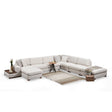 Loop Panoramasofa, Linke Seite, in Weiß, 428x374 cm von Atelier Del Sofa – Bild 6