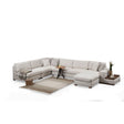 Loop Panoramasofa, Rechte Seite, in Weiß, 428x272 cm von Atelier Del Sofa – Bild 6