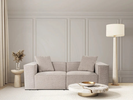 Lora 2-Sitzer Sofa in Mokka, 220x108 cm von Atelier Del Sofa – Bild 1