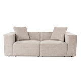 Lora 2-Sitzer Sofa in Mokka, 220x108 cm - ZEN ZONE Furniture