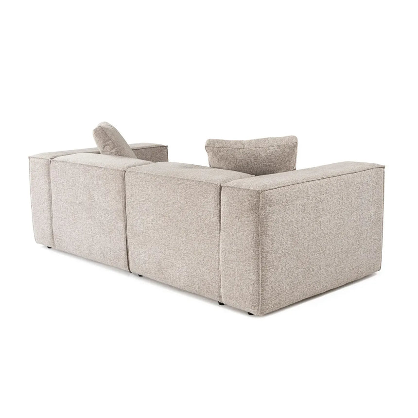 Lora 2-Sitzer Sofa in Mokka, 220x108 cm - ZEN ZONE Furniture
