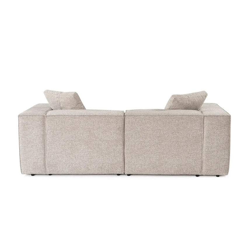 Lora 2-Sitzer Sofa in Mokka, 220x108 cm - ZEN ZONE Furniture