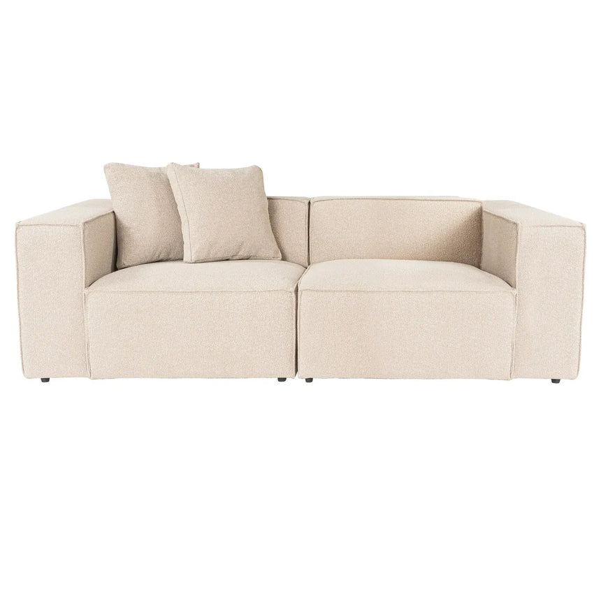 Lora 2-Sitzer Sofa in Mokka, 220x108 cm - ZEN ZONE Furniture