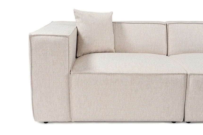 Lora 3-Sitzer Sofa in Hellbraun, 303x108 cm von Atelier Del Sofa – Bild 6