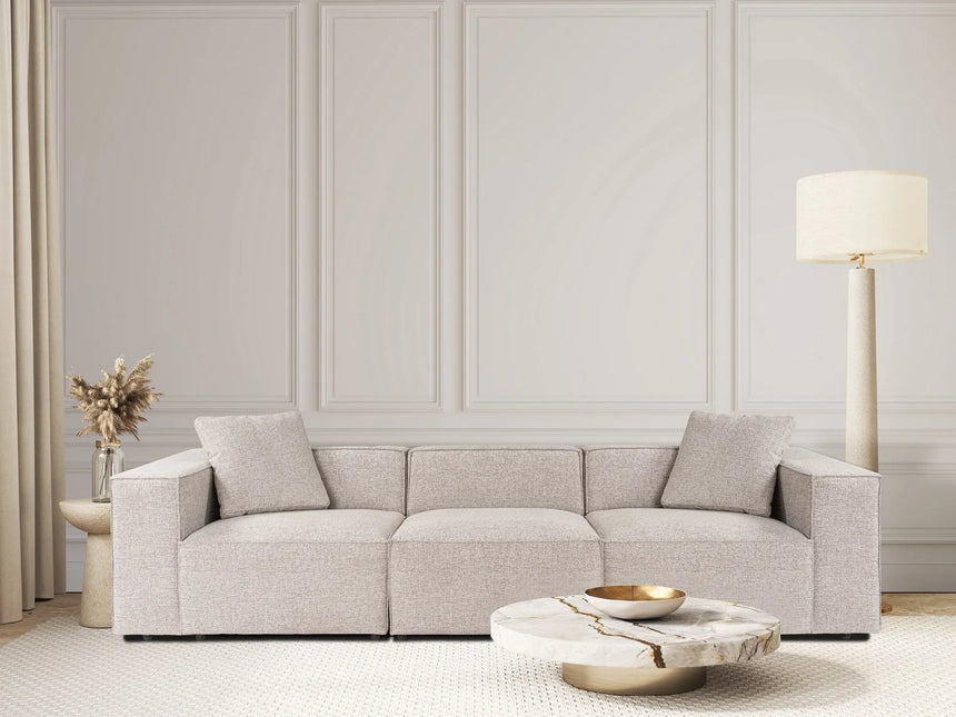 Lora 3-Sitzer Sofa in Mokka, 303x108 cm von Atelier Del Sofa – Bild 1