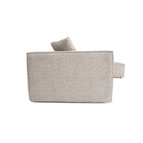 Lora Ecksofa aus Leinen, Rechte Seite, 303x193 cm - ZEN ZONE Furniture