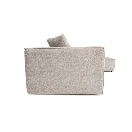 Lora Ecksofa aus Leinen, Rechte Seite, 303x193 cm - ZEN ZONE Furniture