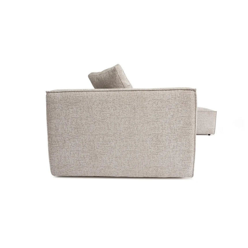 Lora Ecksofa aus Leinen, Rechte Seite, 303x193 cm - ZEN ZONE Furniture