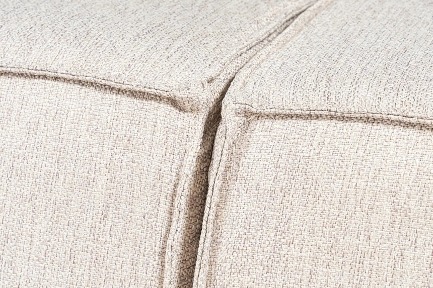 Lora Ecksofa aus Leinen, Rechte Seite, in Hellbraun, 303x193 cm von Atelier Del Sofa – Bild 12