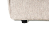 Lora Ecksofa aus Leinen, Rechte Seite, in Hellbraun, 303x193 cm von Atelier Del Sofa – Bild 14