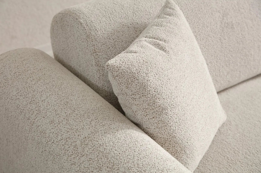 Lyke 3-Sitzer Schlafsofa in Creme, 228x88 cm von Atelier Del Sofa – Bild 11