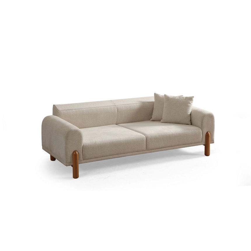 Lyke 3-Sitzer Schlafsofa in Creme, 228x88 cm von Atelier Del Sofa – Bild 15
