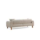 Lyke 3-Sitzer Schlafsofa in Creme, 228x88 cm von Atelier Del Sofa – Bild 16