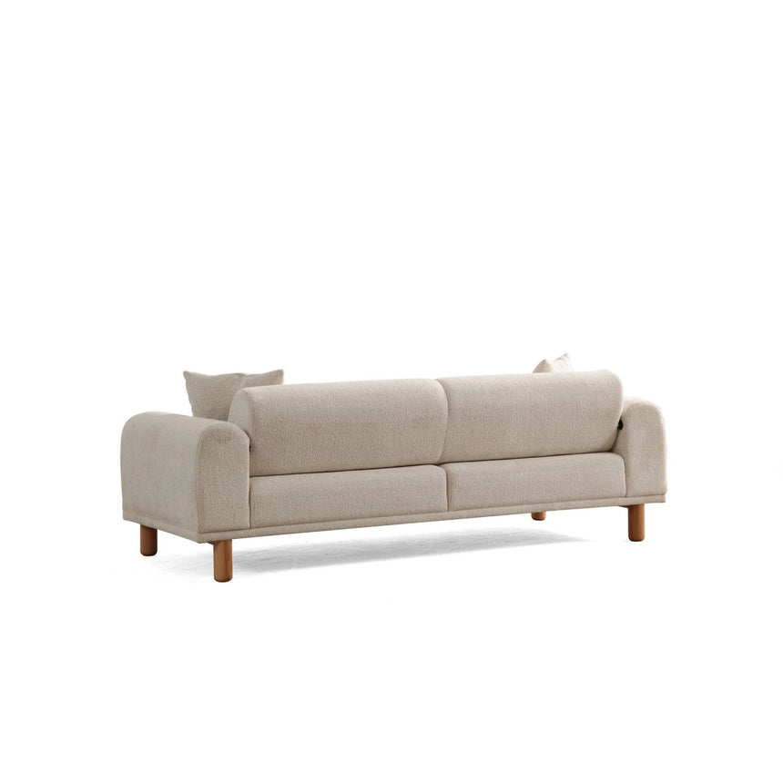 Lyke 3-Sitzer Schlafsofa in Creme, 228x88 cm von Atelier Del Sofa – Bild 16