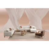 Lyke 3-Sitzer Schlafsofa in Creme, 228x88 cm von Atelier Del Sofa – Bild 5
