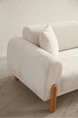 Lyke 3-Sitzer Schlafsofa in Creme, 228x88 cm von Atelier Del Sofa – Bild 6