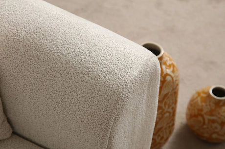Lyke Eckschlafsofa, Rechte Seite, in Creme, 290x180 cm von Atelier Del Sofa – Bild 8