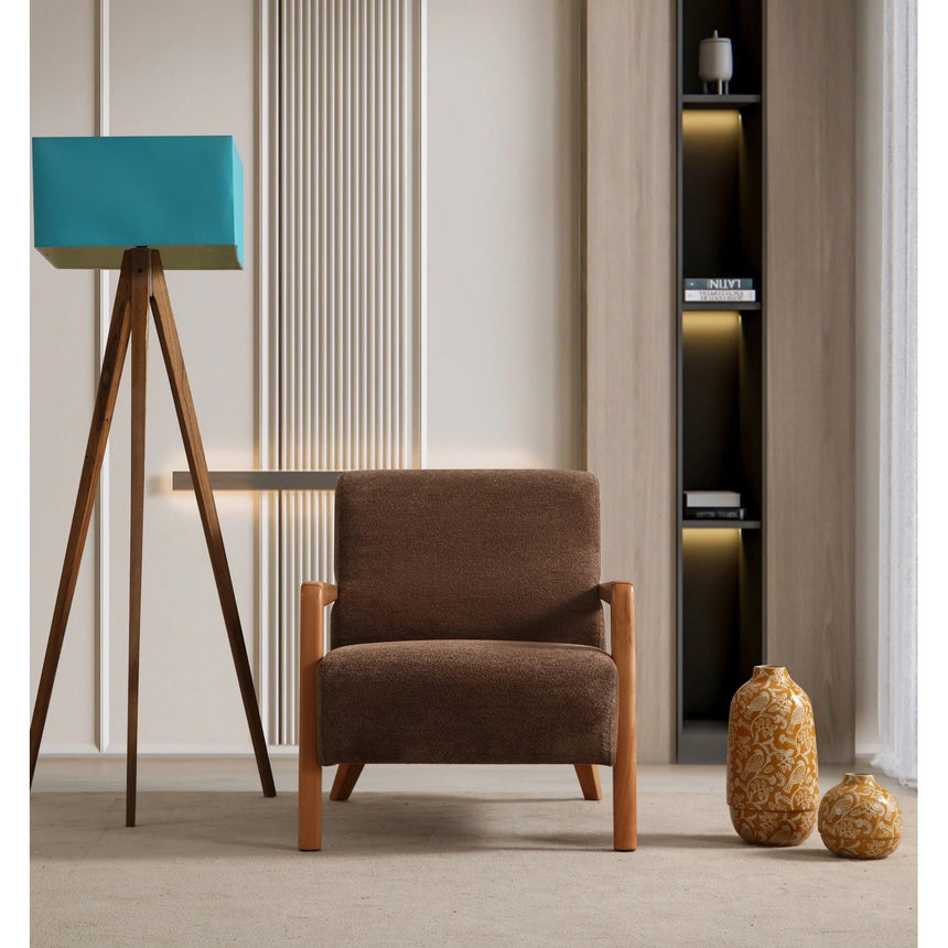 Lyke Sessel in Braun, 92x80 cm von Atelier Del Sofa – Bild 2