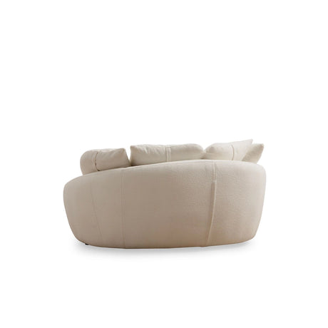 Midye 2-Sitzer Sofa in Creme, 155x120 cm von Atelier Del Sofa – Bild 4