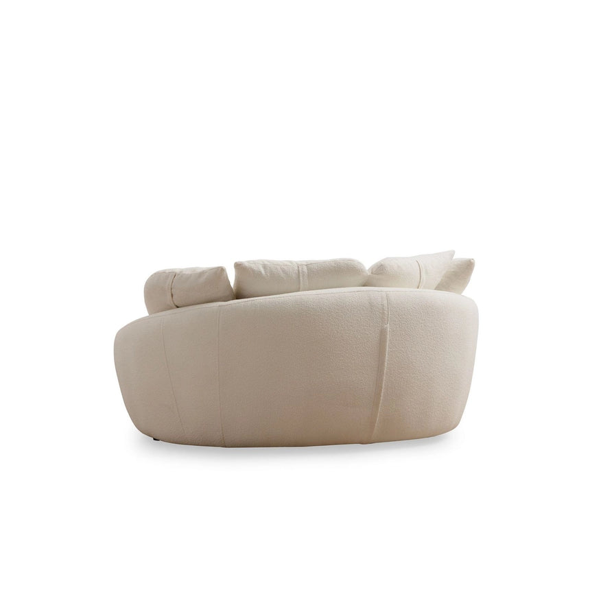 Midye 2-Sitzer Sofa in Creme, 155x120 cm von Atelier Del Sofa – Bild 4