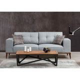 Montana 3-Sitzer Schlafsofa in Grau, 223x91 cm von Atelier Del Sofa – Bild 1