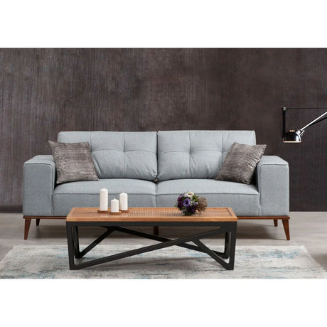 Montana 3-Sitzer Schlafsofa in Grau, 223x91 cm von Atelier Del Sofa – Bild 1