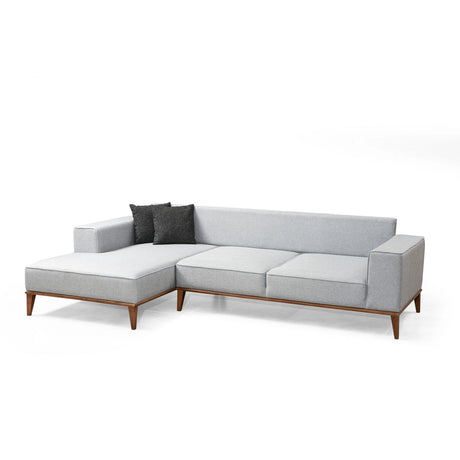 Montana Eckschlafsofa, Linke Seite, in Hellgrau, 288x160 cm von Atelier Del Sofa – Bild 2