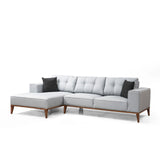 Montana Eckschlafsofa, Linke Seite, in Hellgrau, 288x160 cm von Atelier Del Sofa – Bild 3
