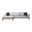 Montana Eckschlafsofa, Linke Seite, in Hellgrau, 288x160 cm von Atelier Del Sofa – Bild 4