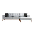 Montana Eckschlafsofa, Rechte Seite, in Hellgrau, 288x160 cm von Atelier Del Sofa – Bild 4