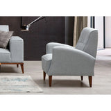 Montana Sessel in Grau, 92x76 cm von Atelier Del Sofa – Bild 1