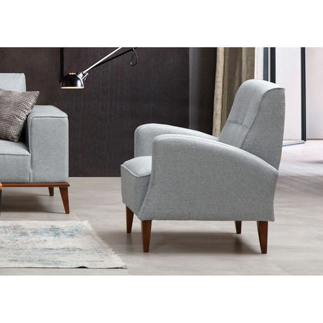 Montana Sessel in Grau, 92x76 cm von Atelier Del Sofa – Bild 1