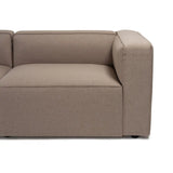 Mora Ecksofa, Linke Seite, in Hellbraun, 320x235 cm von Atelier Del Sofa – Bild 16