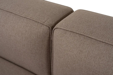Mora Ecksofa, Linke Seite, in Hellbraun, 320x235 cm von Atelier Del Sofa – Bild 17