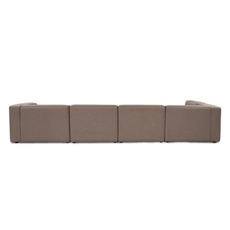 Mora Ecksofa, Linke Seite, in Hellbraun, 320x235 cm von Atelier Del Sofa – Bild 5