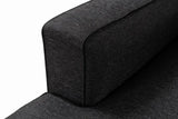 Mora Ecksofa, Rechte Seite, in Anthrazit, 230x180 cm von Atelier Del Sofa – Bild 10