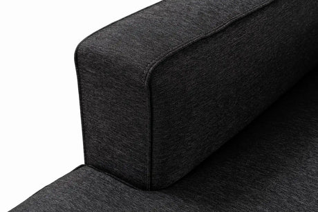 Mora Ecksofa, Rechte Seite, in Anthrazit, 230x180 cm von Atelier Del Sofa – Bild 10