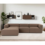 Mora XL Ecksofa, Linke Seite, in Braun, 320x235 cm von Atelier Del Sofa – Bild 1