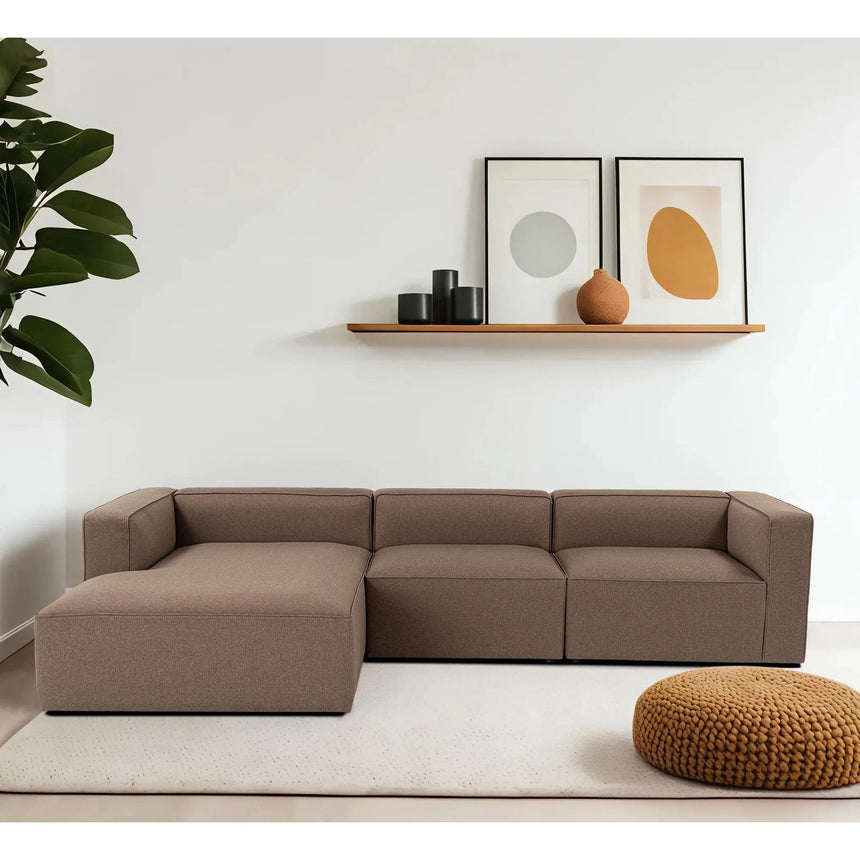 Mora XL Ecksofa, Linke Seite, in Braun, 320x235 cm von Atelier Del Sofa – Bild 2
