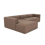 Mora XL Ecksofa, Linke Seite, in Braun, 320x235 cm von Atelier Del Sofa – Bild 4