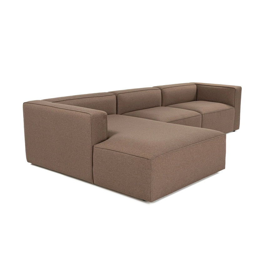 Mora XL Ecksofa, Linke Seite, in Braun, 320x235 cm von Atelier Del Sofa – Bild 4