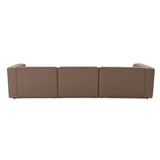 Mora XL Ecksofa, Linke Seite, in Braun, 320x235 cm von Atelier Del Sofa – Bild 6