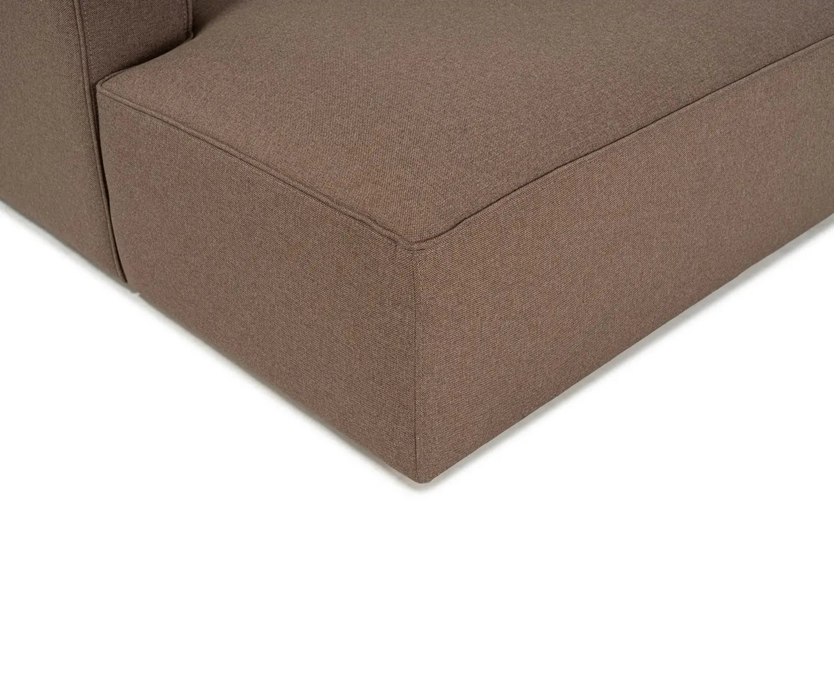 Mora XL Ecksofa, Rechte Seite, in Braun, 320x235 cm von Atelier Del Sofa – Bild 10