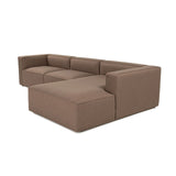 Mora XL Ecksofa, Rechte Seite, in Braun, 320x235 cm von Atelier Del Sofa – Bild 4