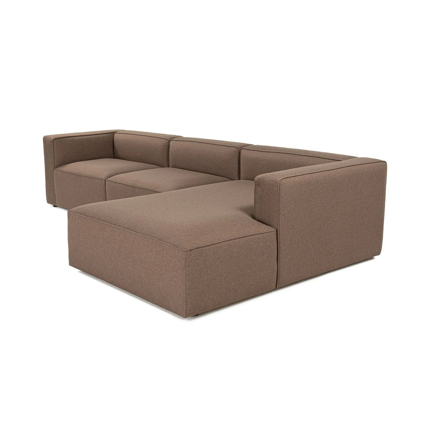 Mora XL Ecksofa, Rechte Seite, in Braun, 320x235 cm von Atelier Del Sofa – Bild 4