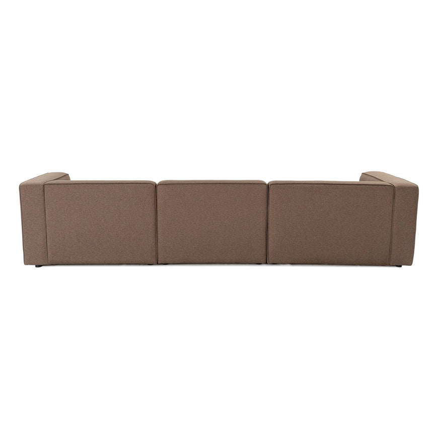 Mora XL Ecksofa, Rechte Seite, in Braun, 320x235 cm von Atelier Del Sofa – Bild 6