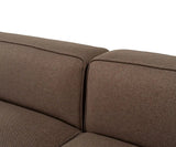 Mora XL Ecksofa, Rechte Seite, in Braun, 320x235 cm von Atelier Del Sofa – Bild 9